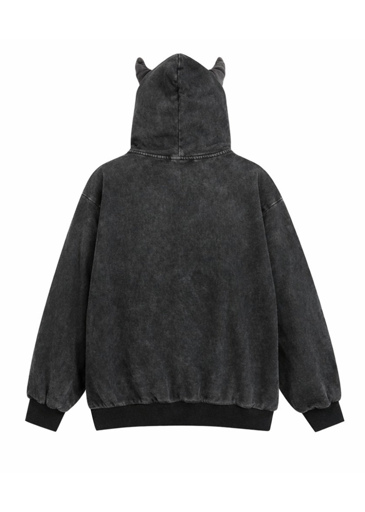 Vintage Washed Horn Hoodie - Rick Circus