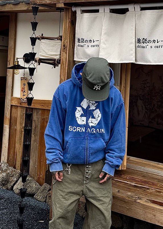 Vintage Zip - Up Hoodie - Rick Circus