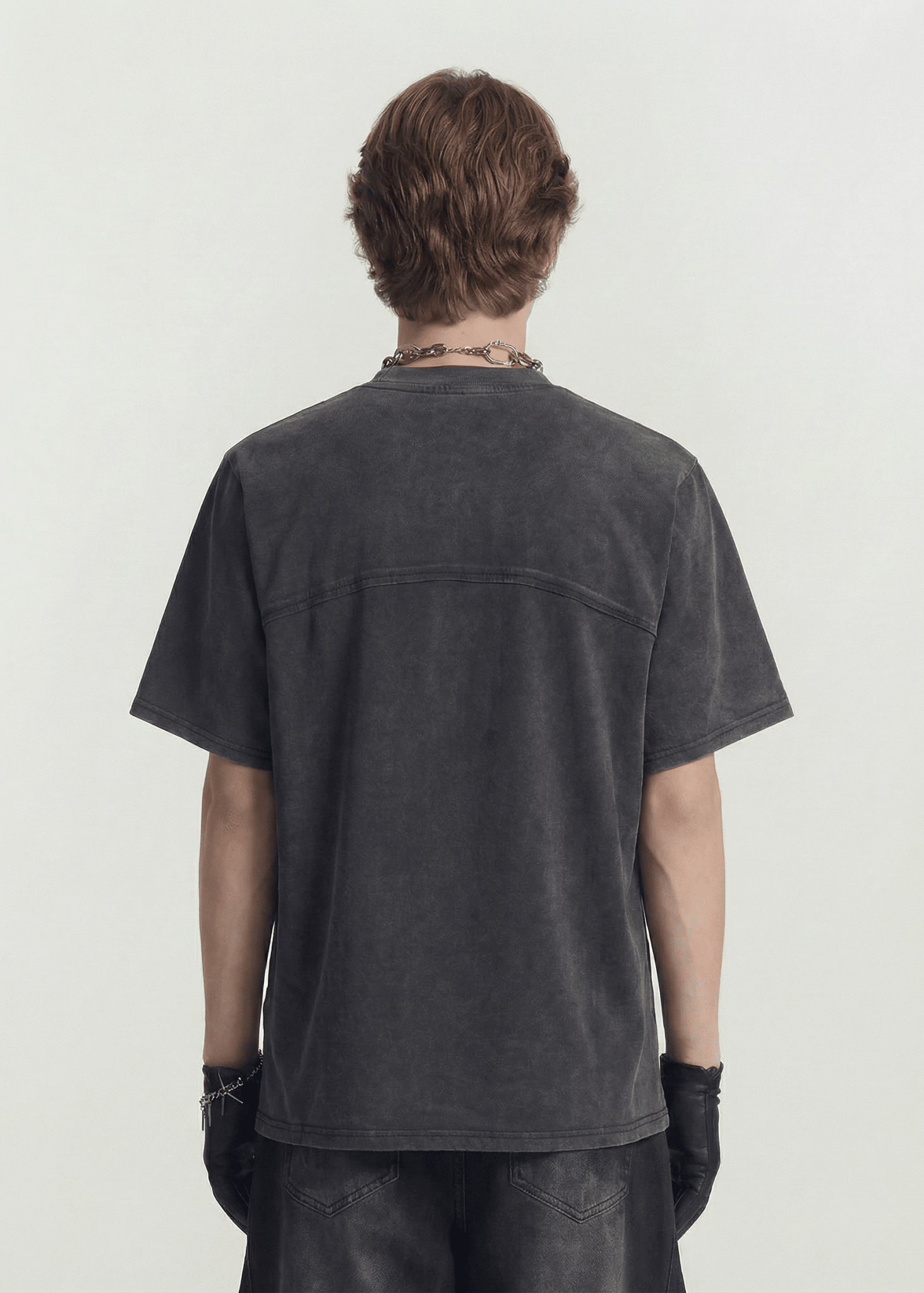 Washed Black Heavyweight T-Shirt - Rick Circus