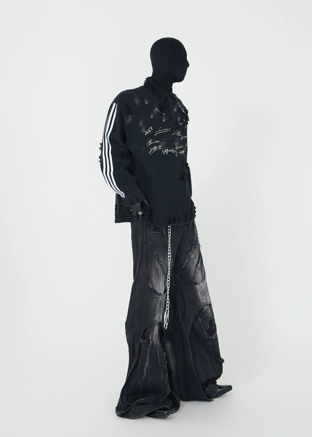 Washed Distressed Polo Shirt - Rick Circus