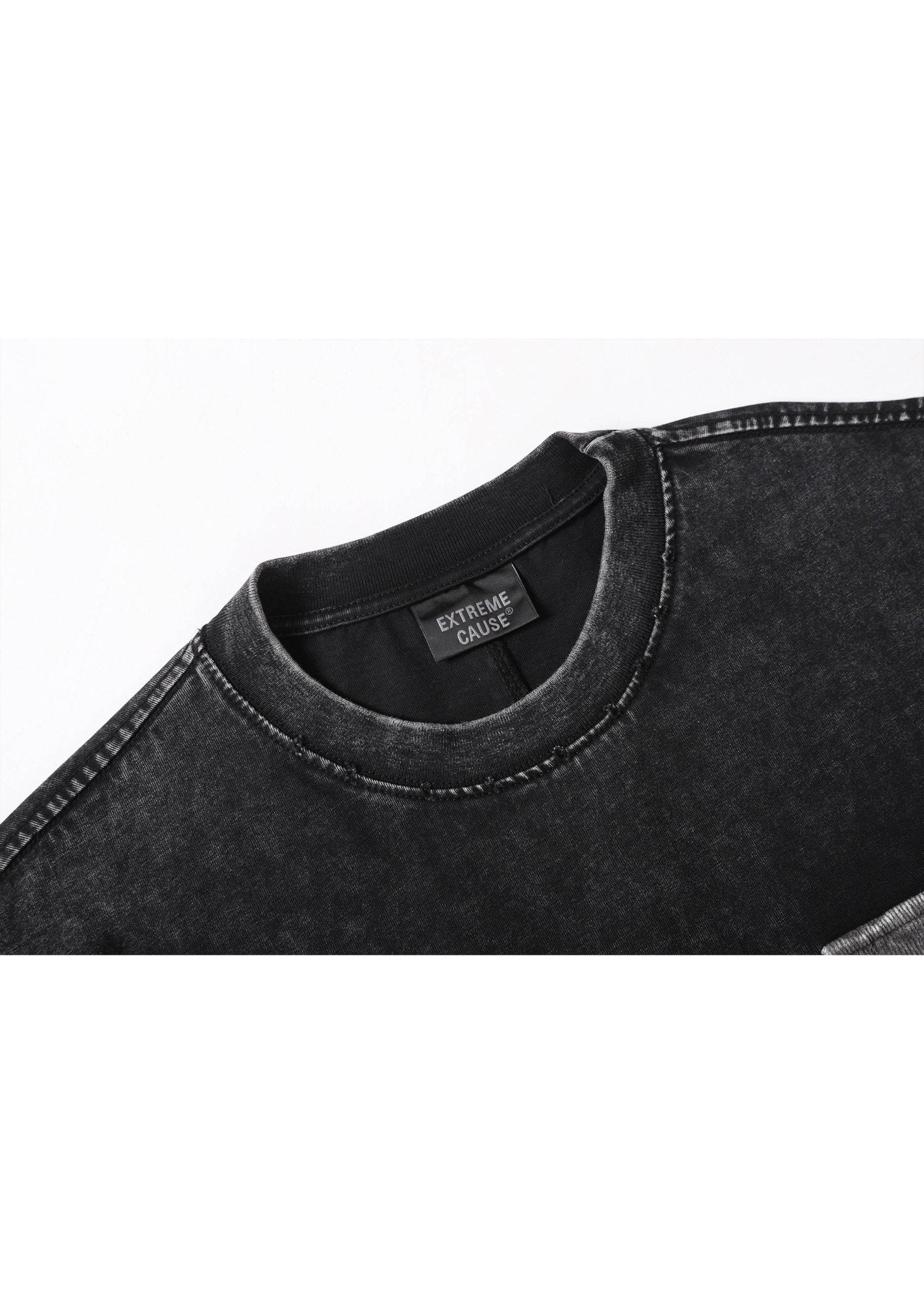 Washed Patchwork T-Shirt - Rick Circus