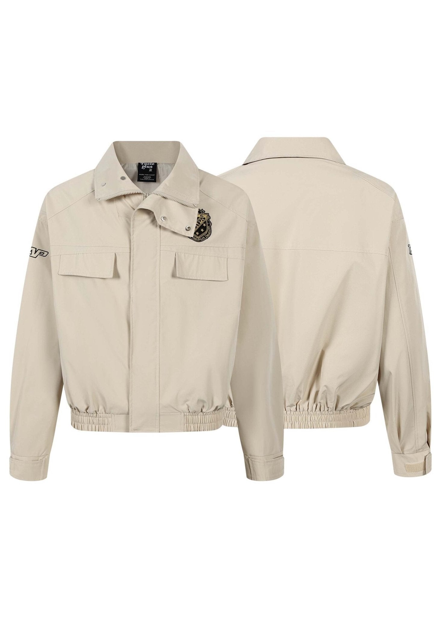 Washed Workwear Harrington Jacket - Rick Circus