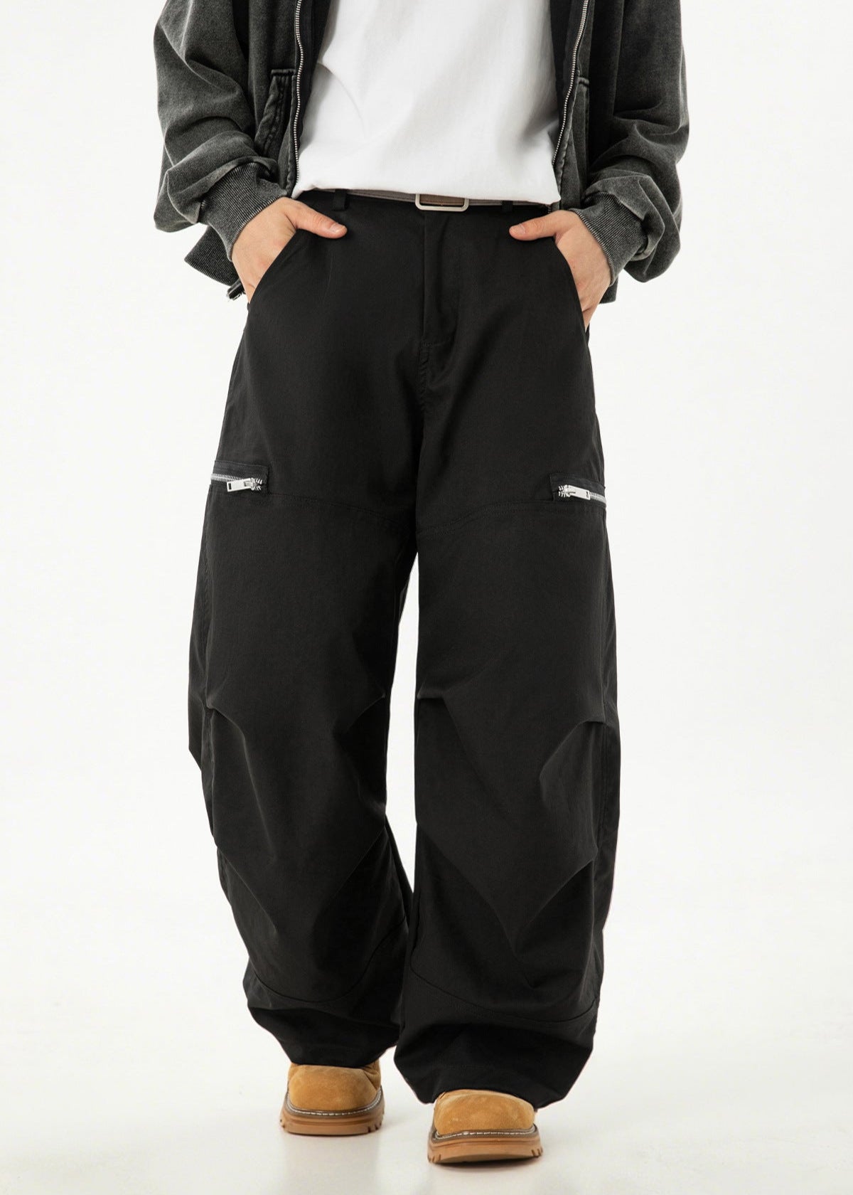 Wide - Leg Cargo Pants - Rick Circus