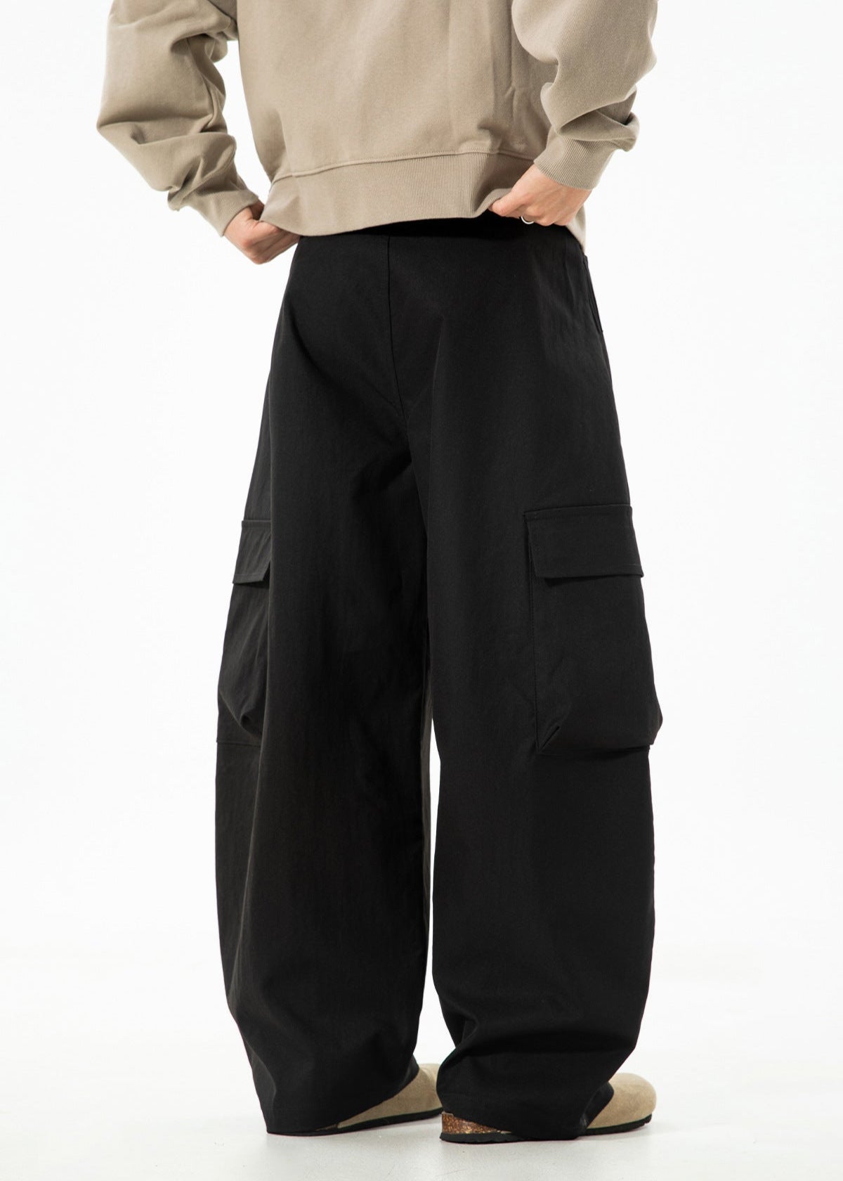 Wide - Leg Utility Cargo Pants - Rick Circus