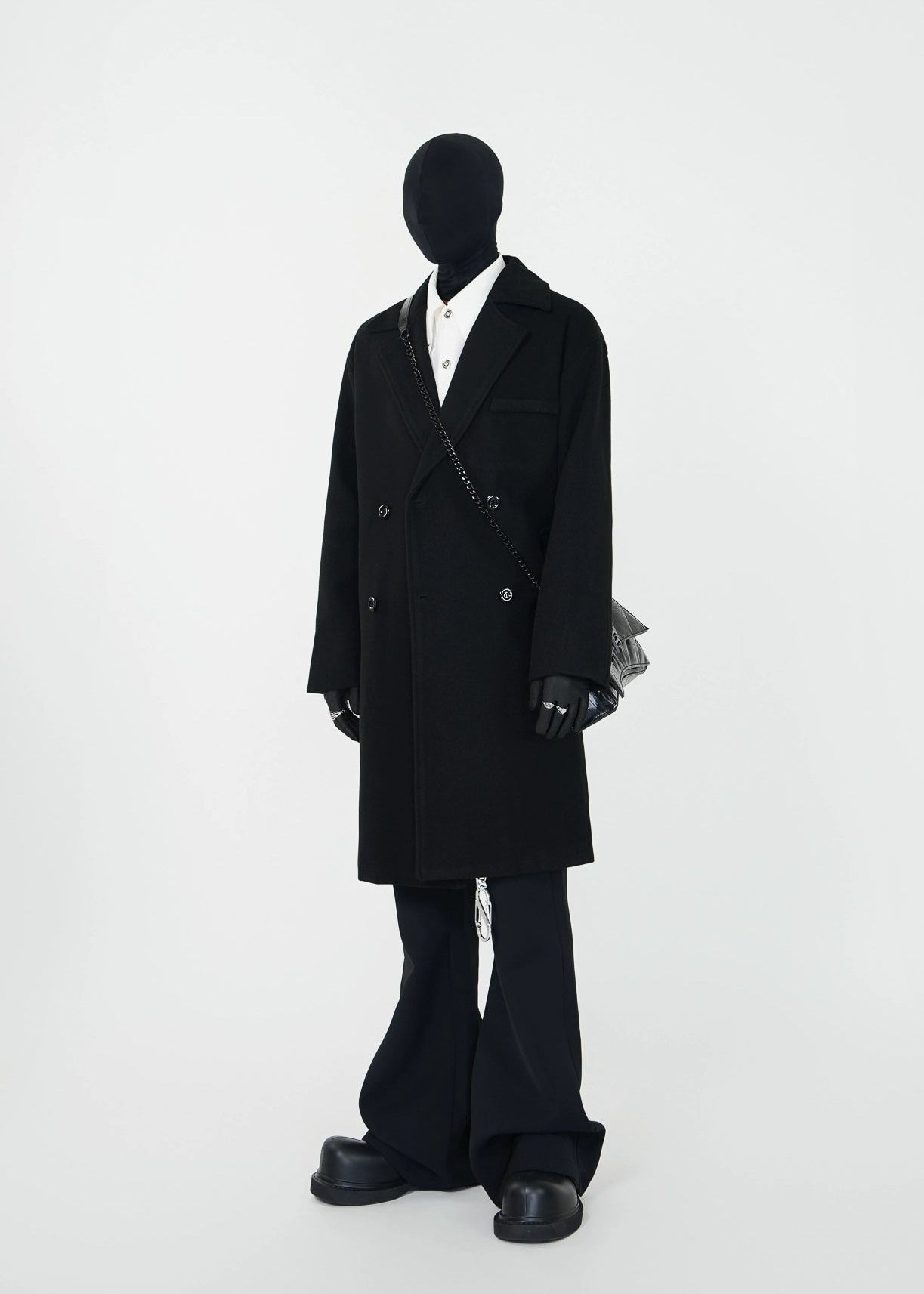 Wool Blend Overcoat - Rick Circus