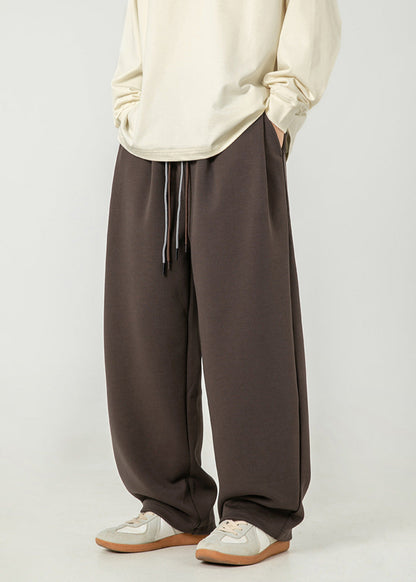 Unisex Wide-Leg Drawstring Sweatpants