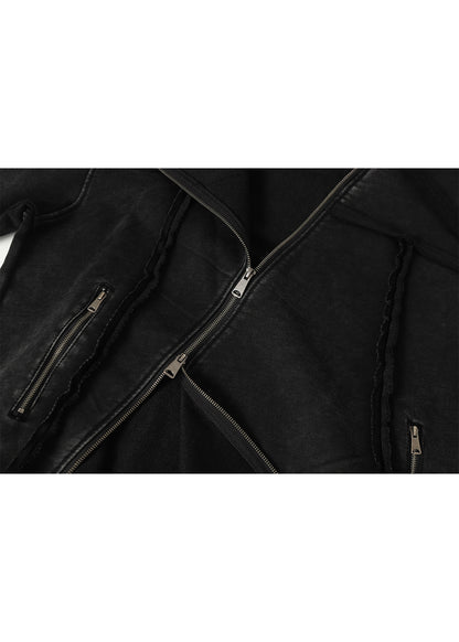 Deconstructed Asymmetric Hoodie