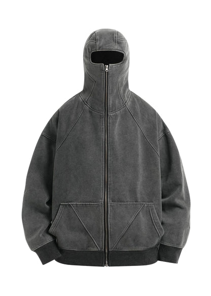 Washed Utility Hoodie