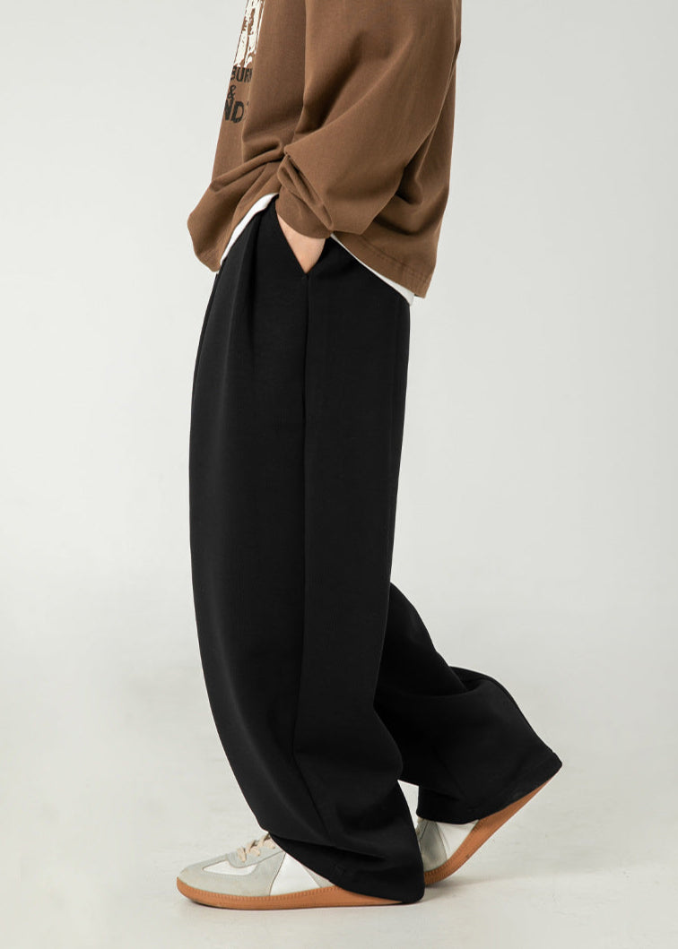 Unisex Wide-Leg Drawstring Sweatpants