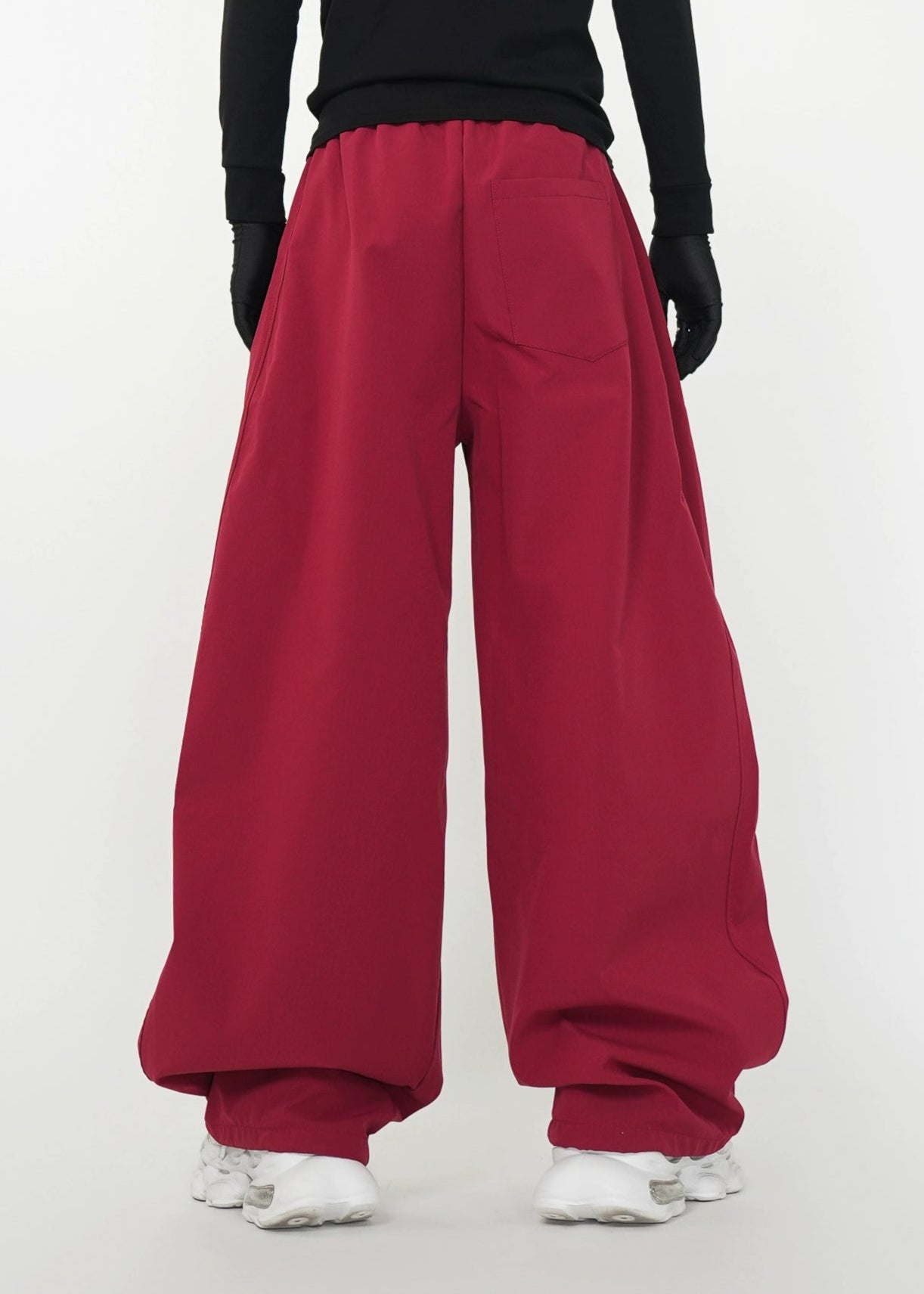 3 - Stripe Loose Wide - Leg Track Trousers - Rick Circus