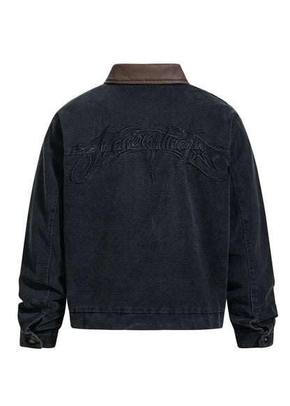Vintage Washed Detroit Jacket