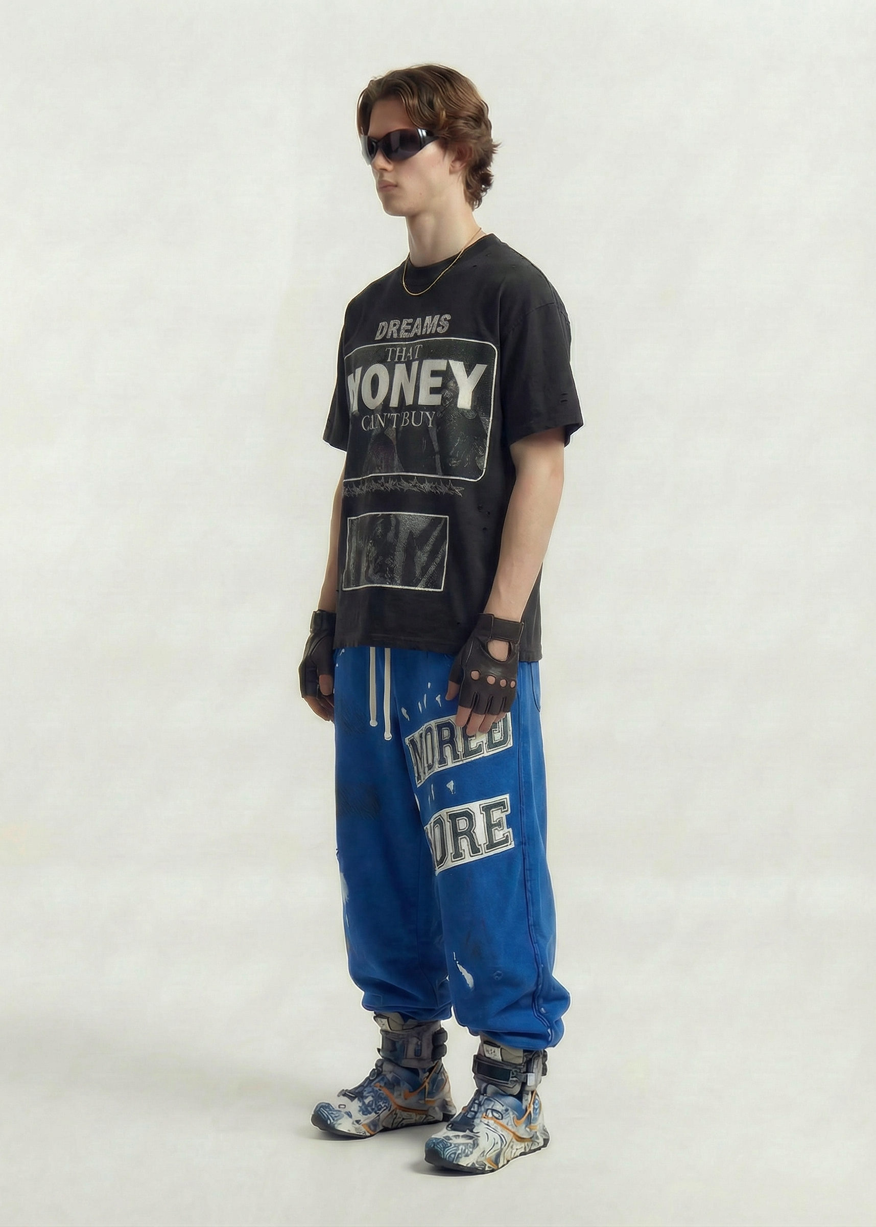 Heavyweight Cotton Graphic Sweatpants