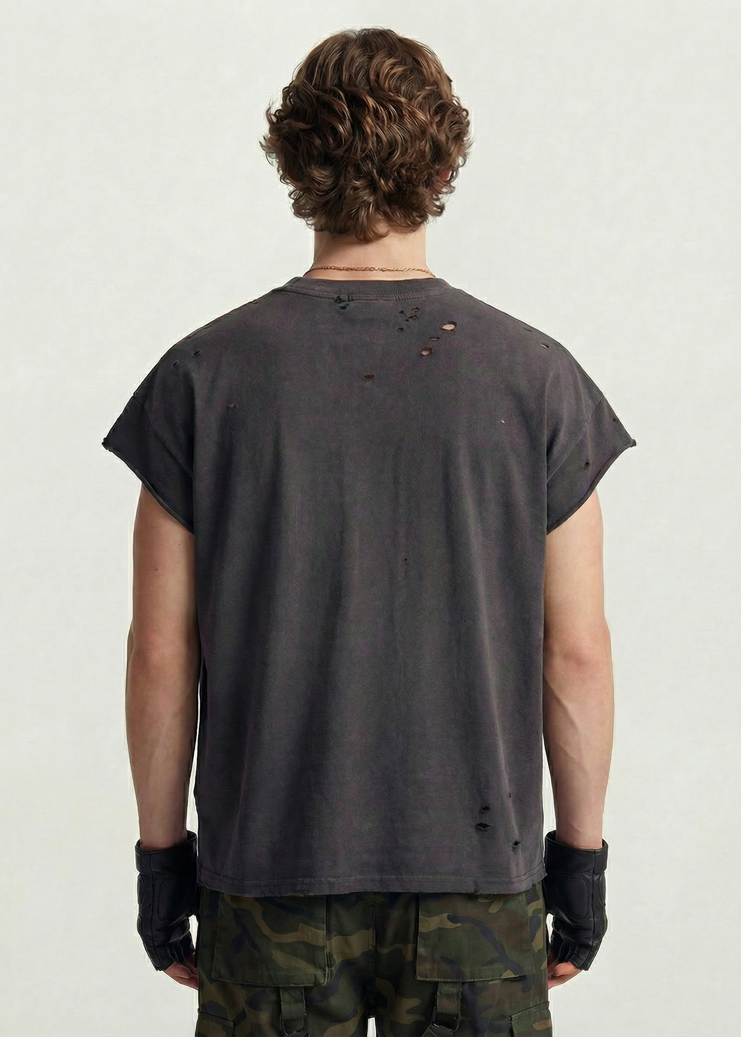 Graphic Cartoon Sleeveless T-Shirt