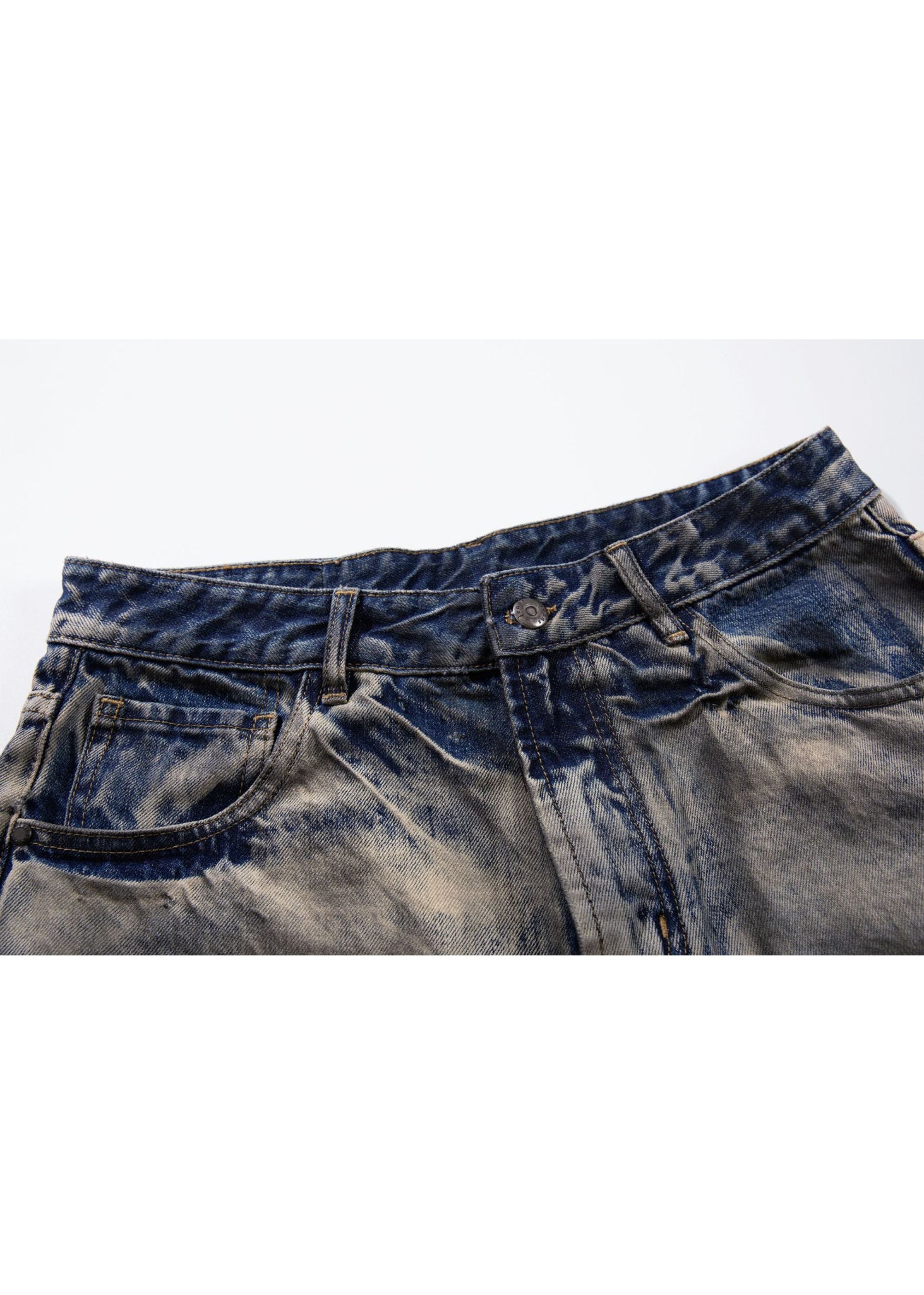 Acid Wash Wide - Leg Jeans - Rick Circus