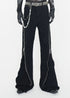 Adjustable Zipper Flare Jeans - Rick Circus