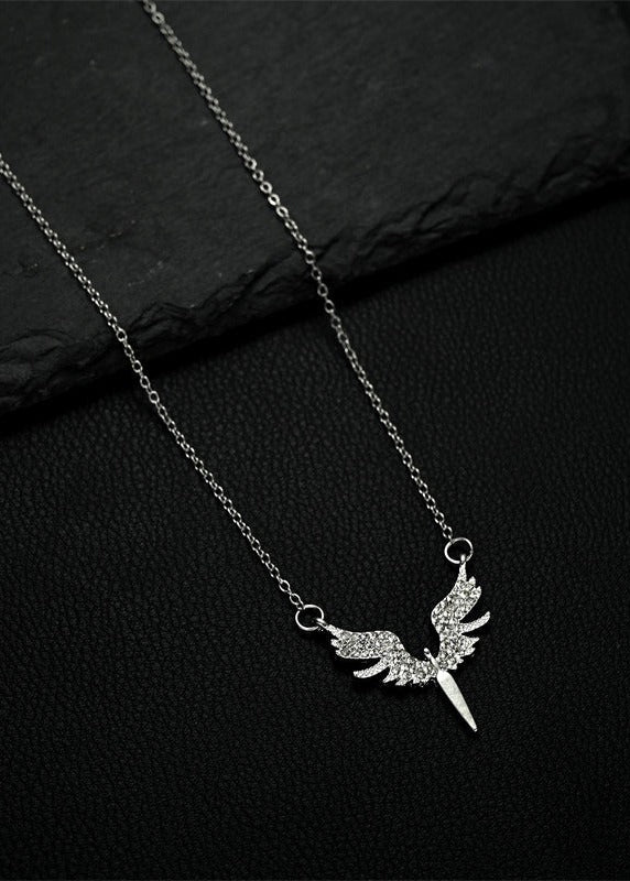 Angel Wing Pendant Necklace - Rick Circus