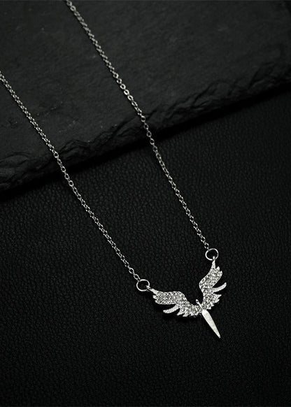 Angel Wing Pendant Necklace - Rick Circus