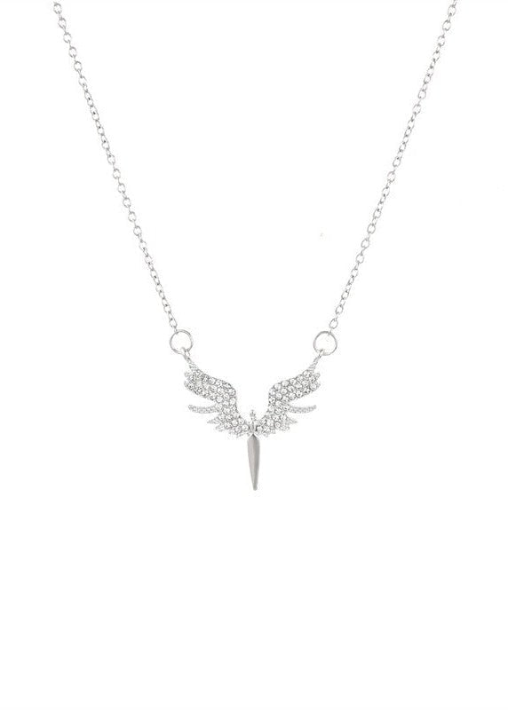 Angel Wing Pendant Necklace - Rick Circus