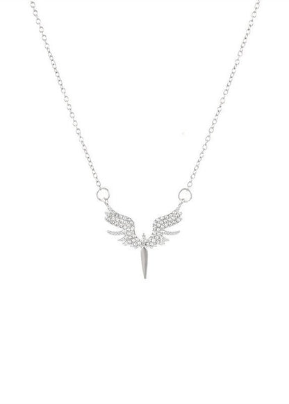 Angel Wing Pendant Necklace - Rick Circus