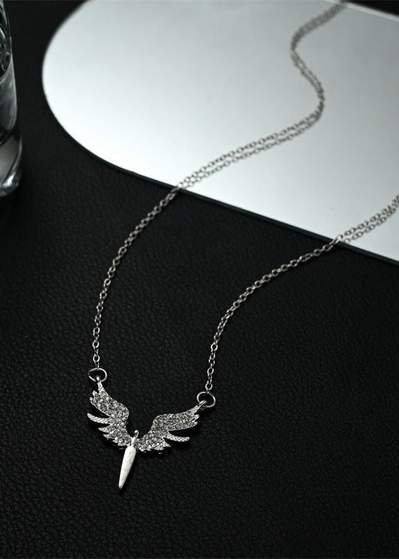 Angel Wing Pendant Necklace - Rick Circus