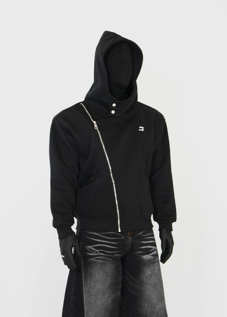 Asymmetric Zip Hoodie - Rick Circus