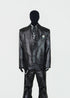 Avant - Garde Coated Faux Leather Blazer - Rick Circus
