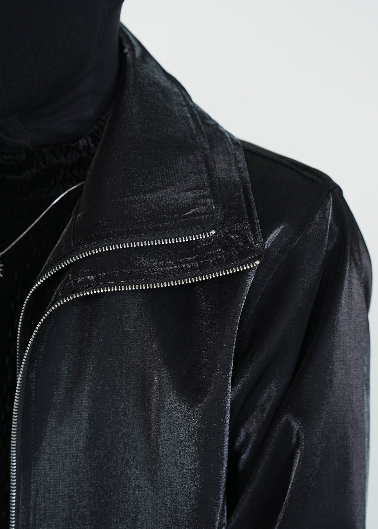 Avant - Garde Double - Layer High - Neck Jacket - Rick Circus