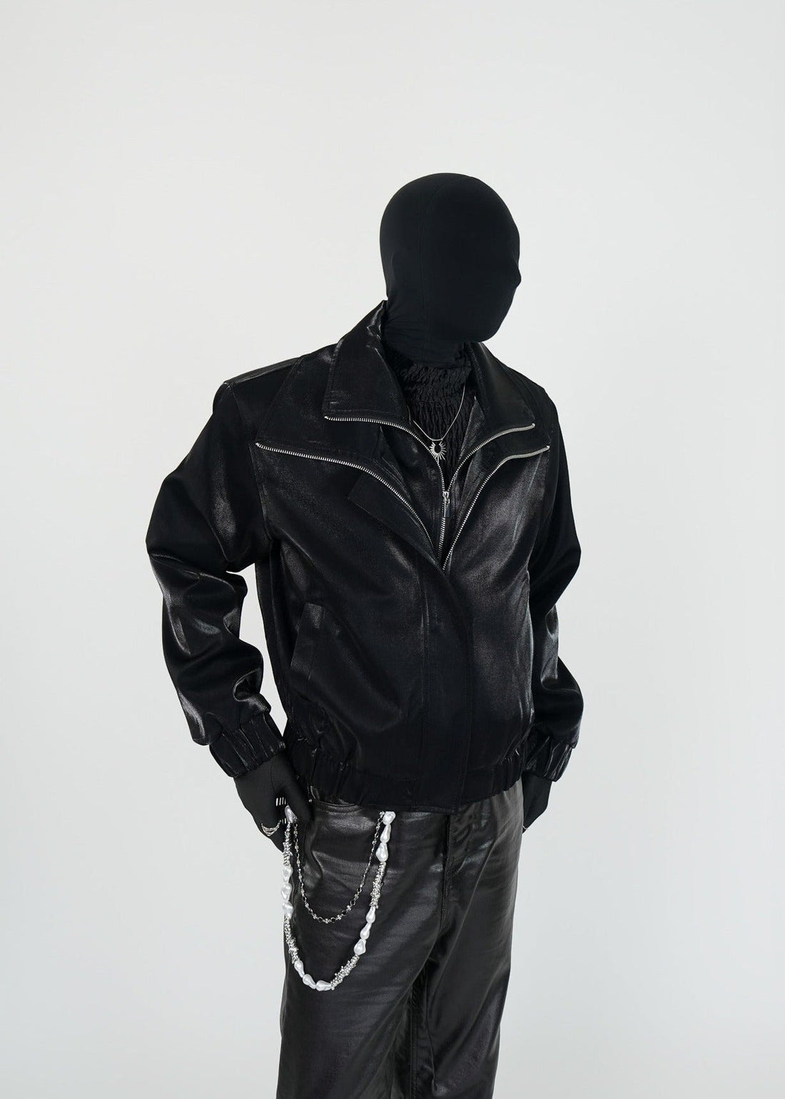 Avant - Garde Double - Layer High - Neck Jacket - Rick Circus