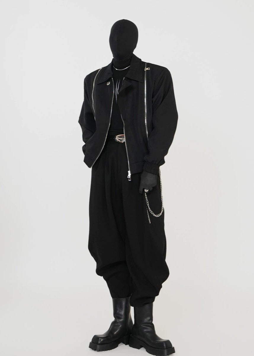 Avant - Garde Multi - Zip Shoulder - Padded Jacket - Rick Circus