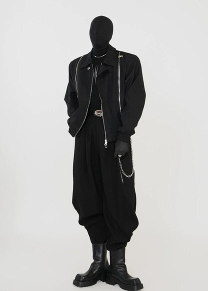 Avant - Garde Multi - Zip Shoulder - Padded Jacket - Rick Circus