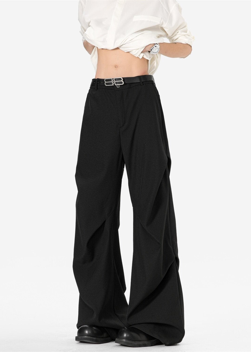 Avant - Garde Wide - Leg Trousers - Rick Circus