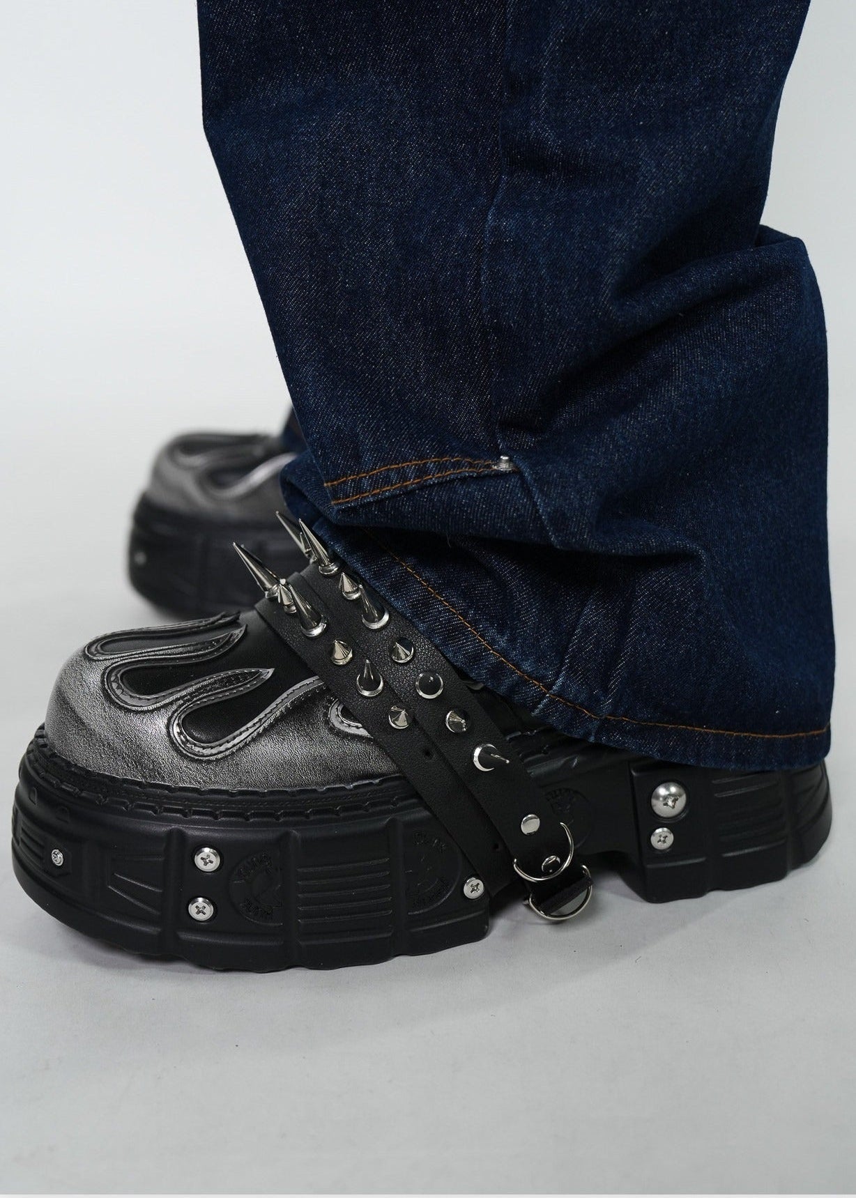 Baggy Double Waist Jeans - Rick Circus