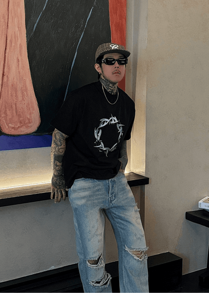 Barbed Blade Graphic Tee - Rick Circus