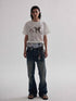 Bauhinia Studded Flare Jeans - Rick Circus