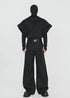 Black Oversized Short - Sleeve Shirt - Rick Circus