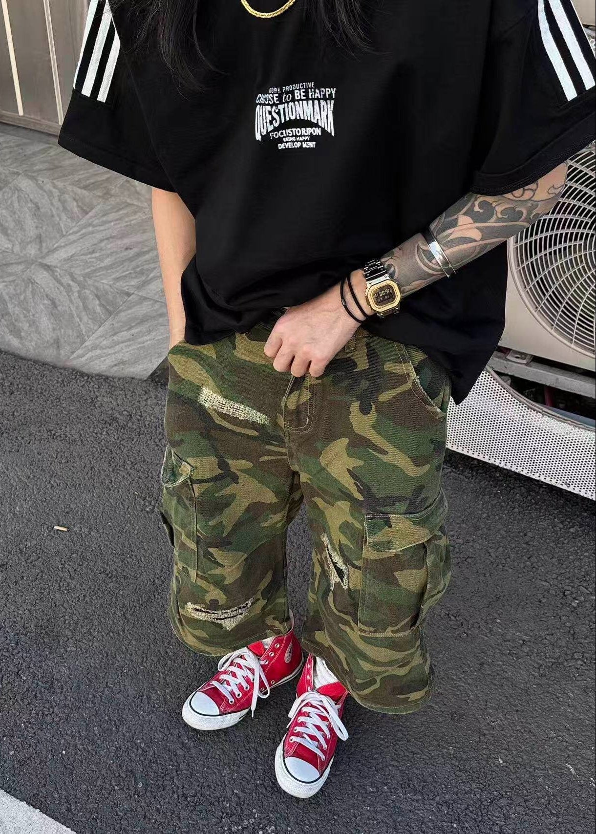 Camo Cargo Shorts - Rick Circus