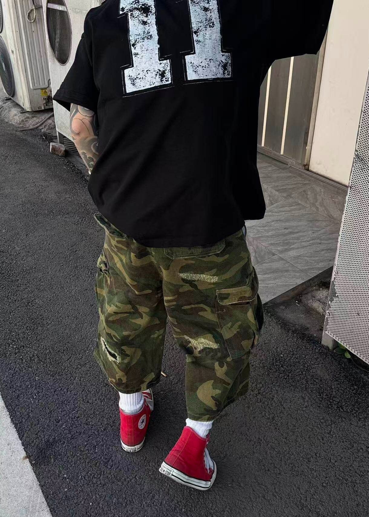 Camo Cargo Shorts - Rick Circus