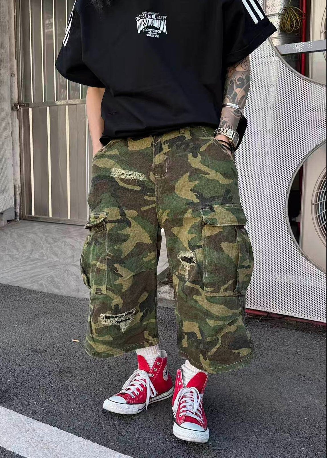Camo Cargo Shorts - Rick Circus