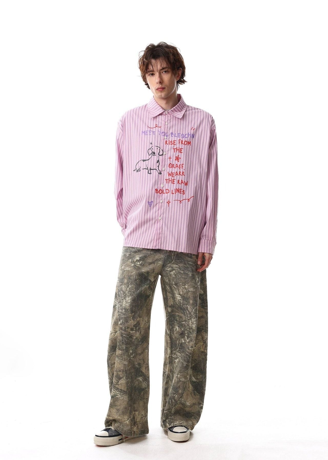 Campus Style Long Sleeve Shirt - Rick Circus