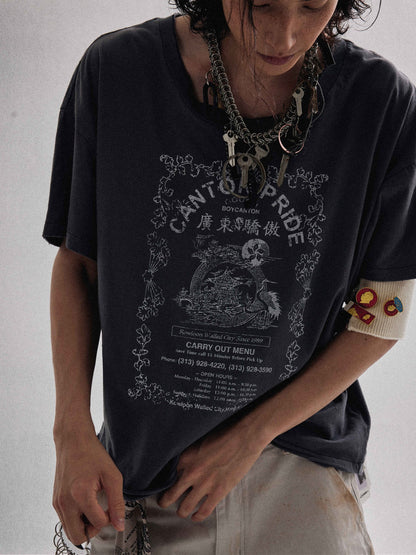 CANTON PRIDE Vintage Graphic Tee - Rick Circus