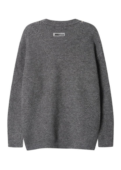 Chunky Ribbed Knit Sweater - Rick Circus