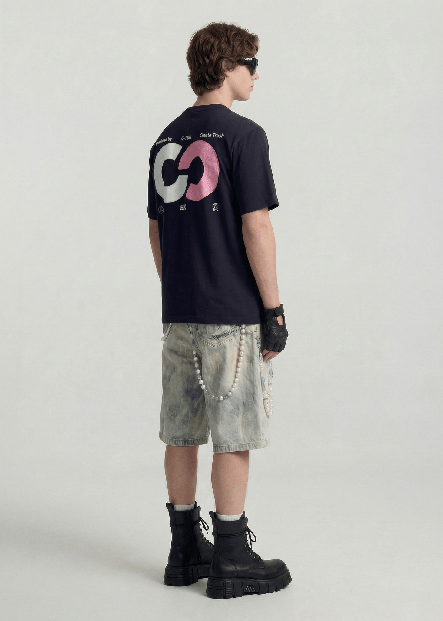 Color Block Graphic T-Shirt - Rick Circus