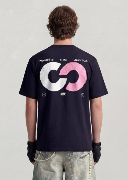 Color Block Graphic T-Shirt - Rick Circus