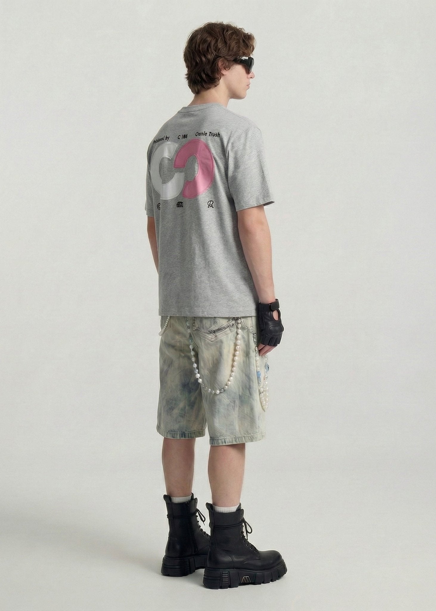 Color Block Graphic T-Shirt - Rick Circus