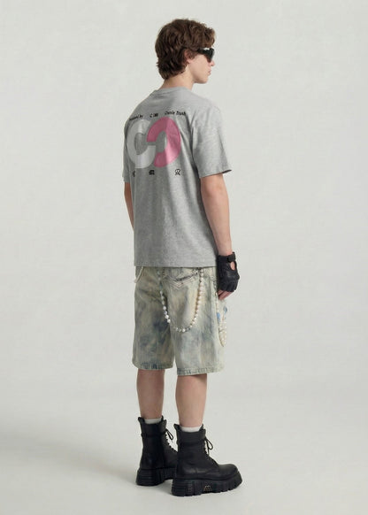 Color Block Graphic T-Shirt - Rick Circus