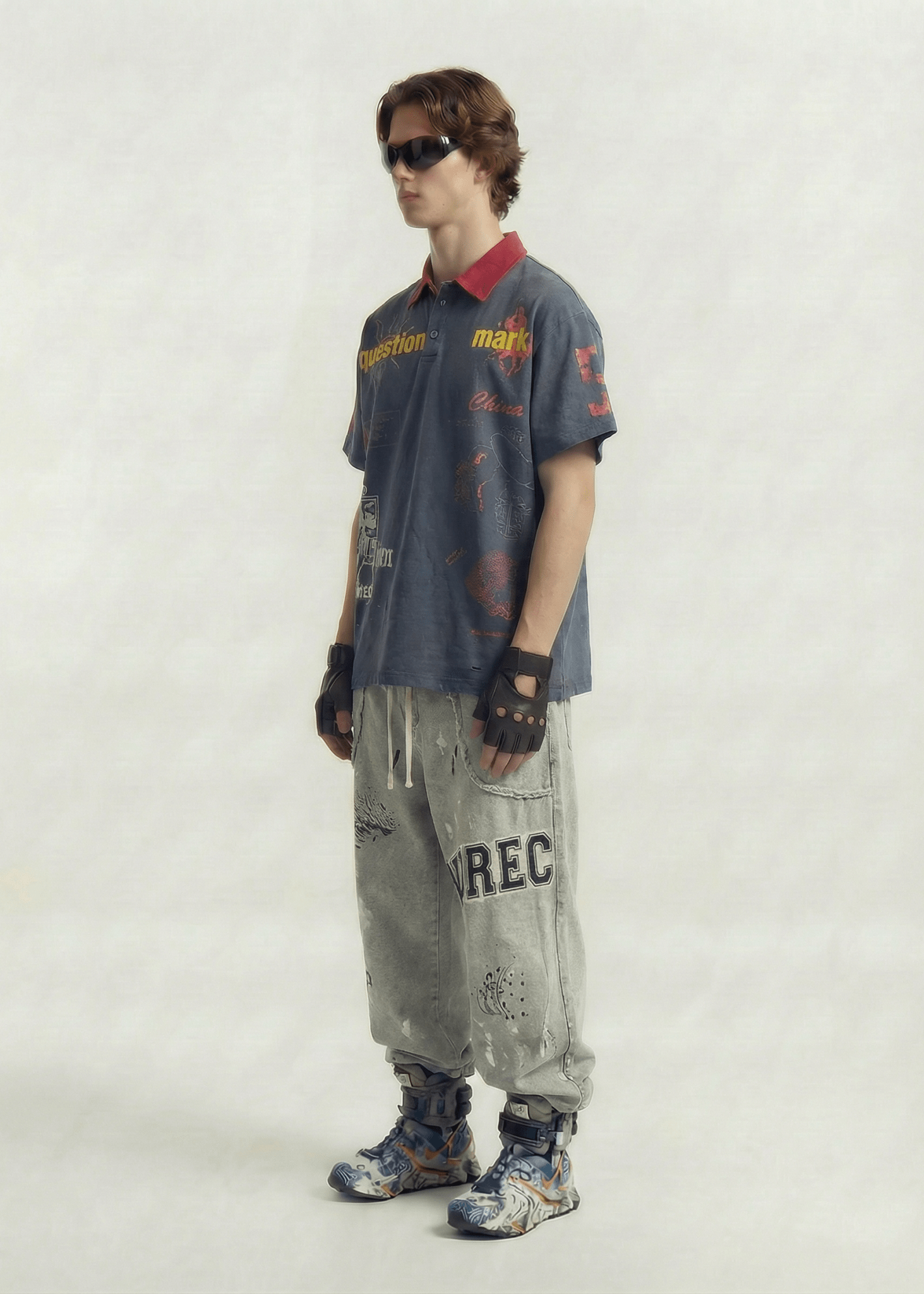 Color Block Streetwear T-Shirt - Rick Circus
