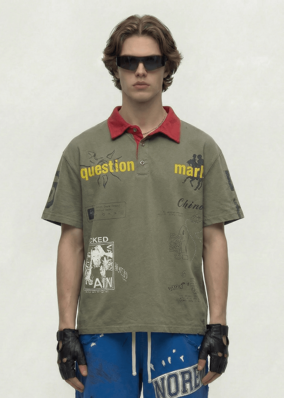 Color Block Streetwear T-Shirt - Rick Circus