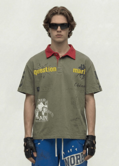 Color Block Streetwear T-Shirt - Rick Circus
