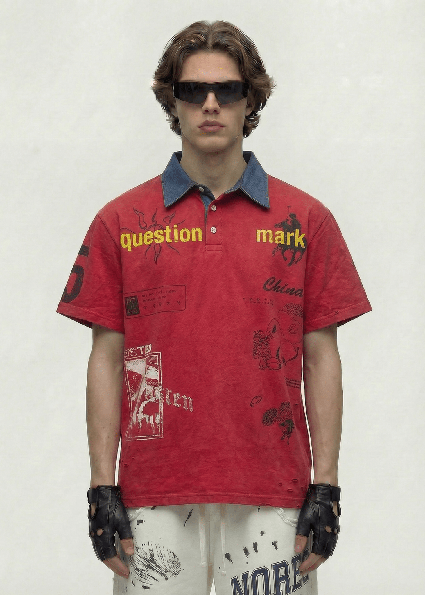 Color Block Streetwear T-Shirt - Rick Circus