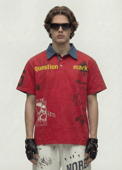 Color Block Streetwear T-Shirt - Rick Circus